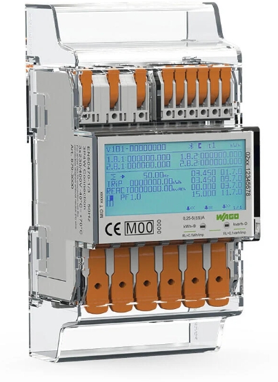 Compteur d'énergie (MID) pour conexion direct Wago