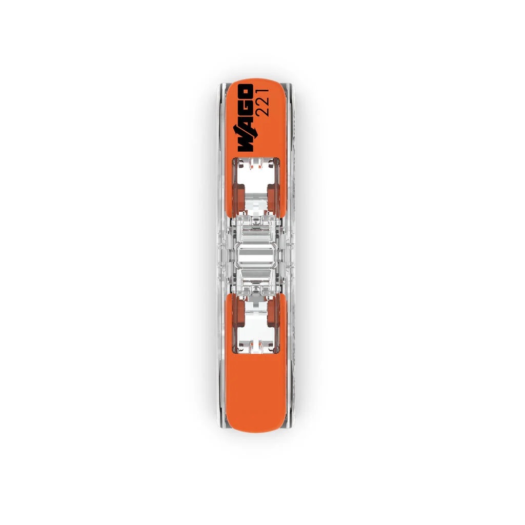 Boîte de bornes de connexion à levier Inline max. 4 mm² série 221 Wago