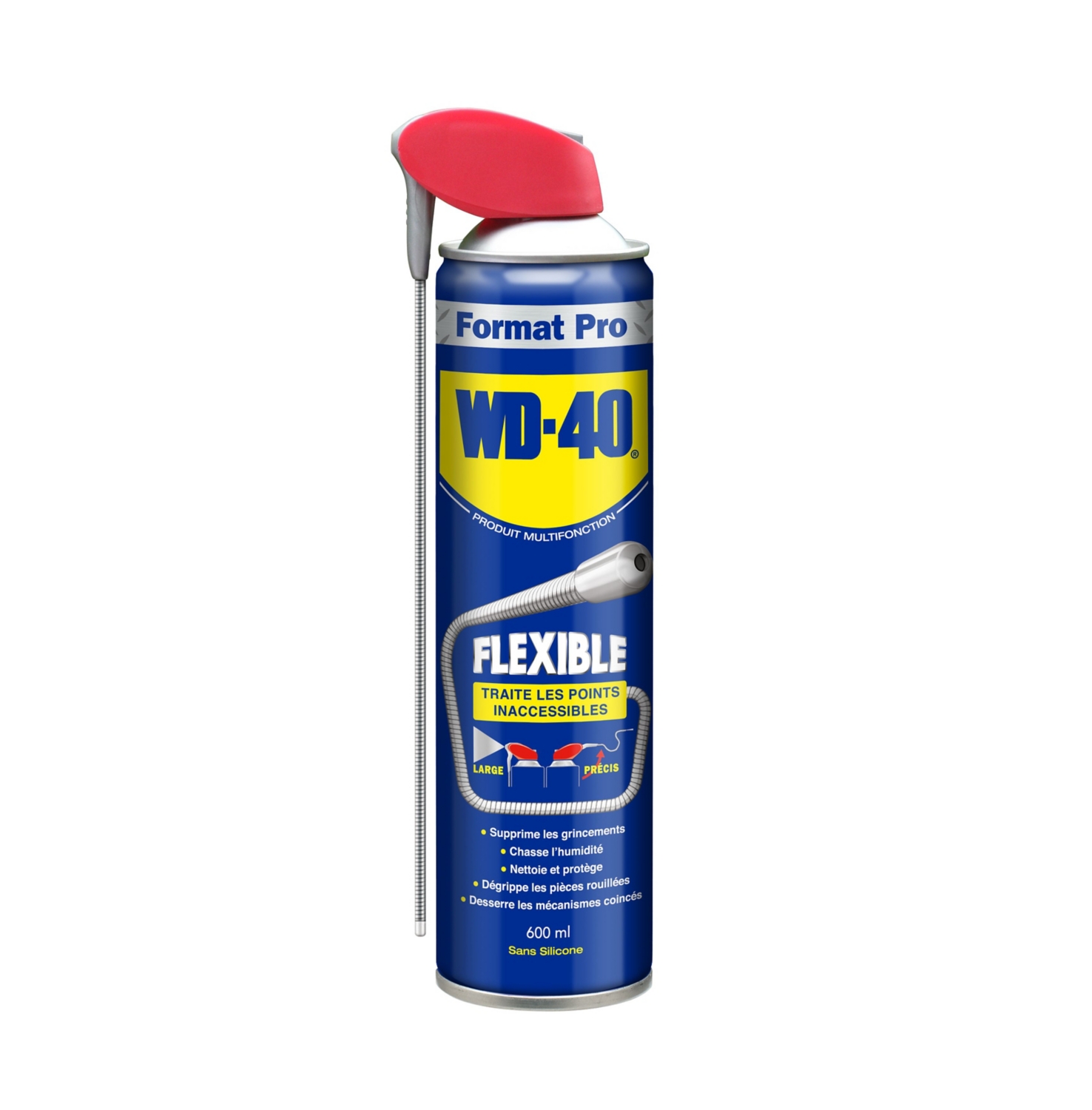 Dégrippant multifonctions Flexible WD40 600ml WD-40