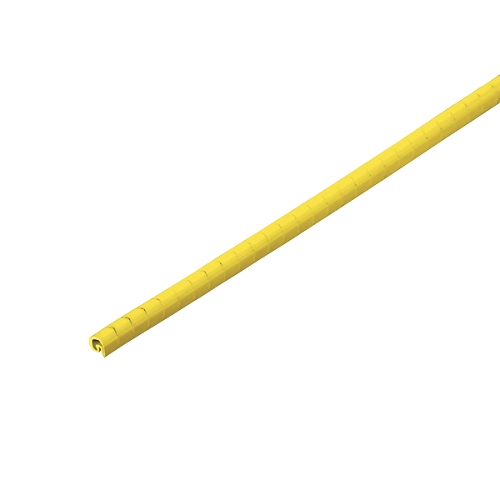 Repère fil et câble, CLI C1-6, 3 x 3,4, couleur: jaune, diamètre: 1,3 à 3 mm² Weidmuller