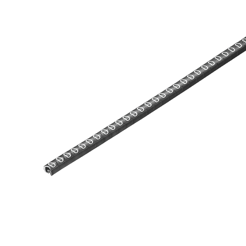 Repère fil et câble, CLI C 02-3, 3 x 3,4, Lettres sur fond : noir, diamètre: 1,3 à 3 mm² Weidmuller