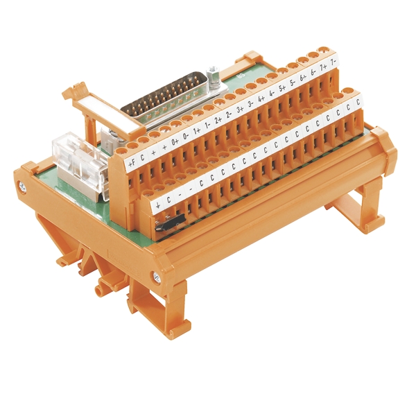 Interface pré câblage API, série RS 8AIO DP SD S Weidmuller