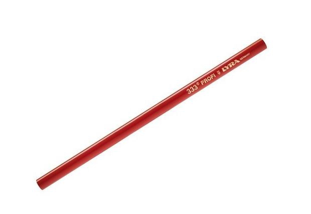  Crayon de charpentier rouge longueur 300mm 