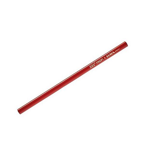Crayon de charpentier rouge longueur 300mm Wilmart