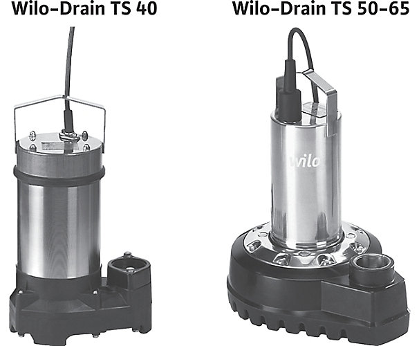 Pompe submersible Drain TS Wilo
