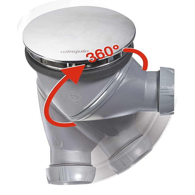 Bonde de douche James 30720430 Wirquin