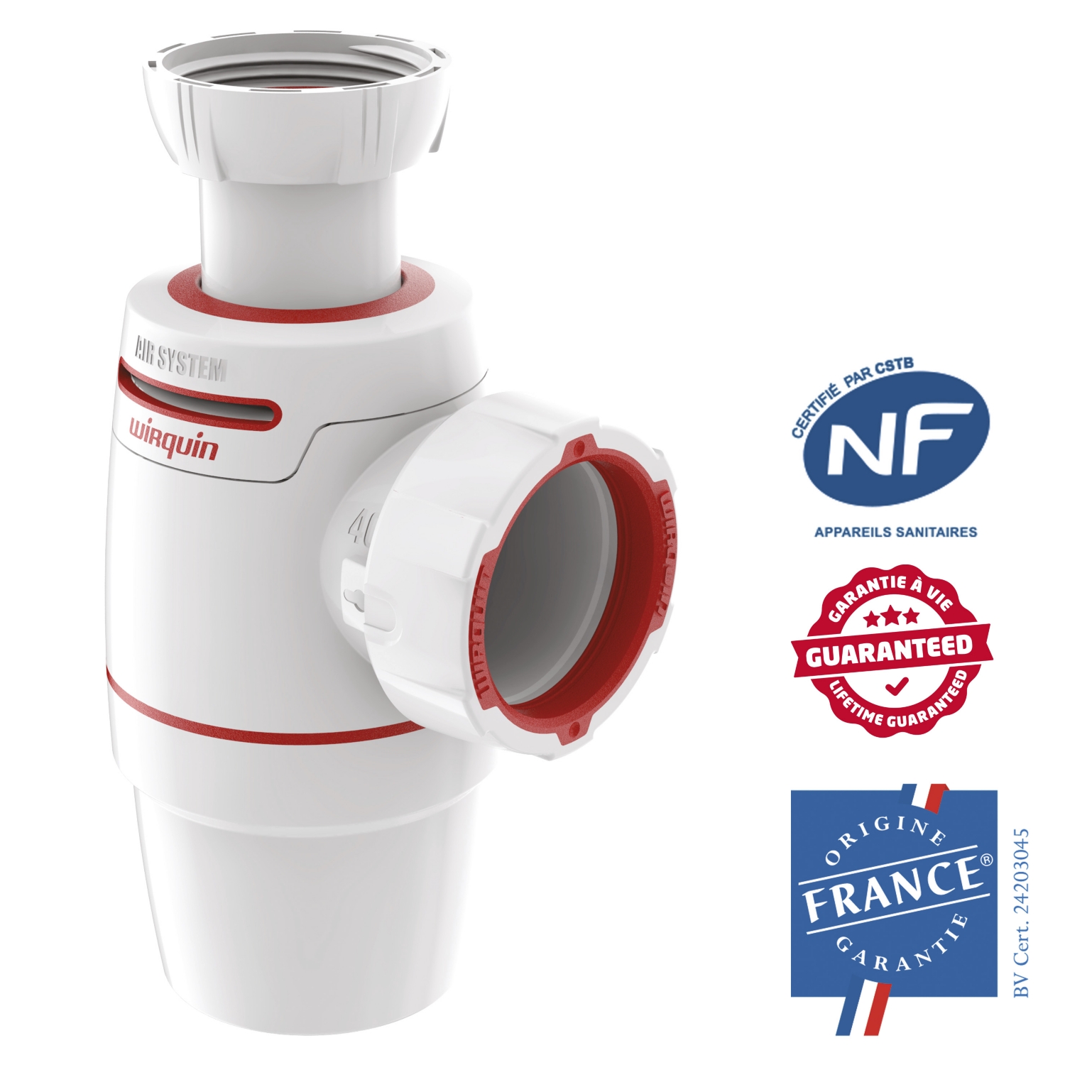 Siphon évier Néo Air Ø 40 30722146