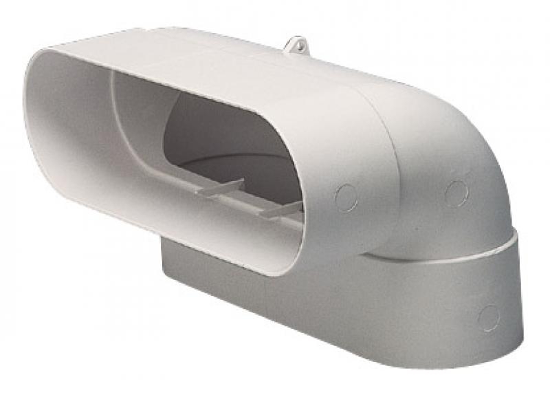Mini gaine 40x100 - Coude vertical 90° Aldes