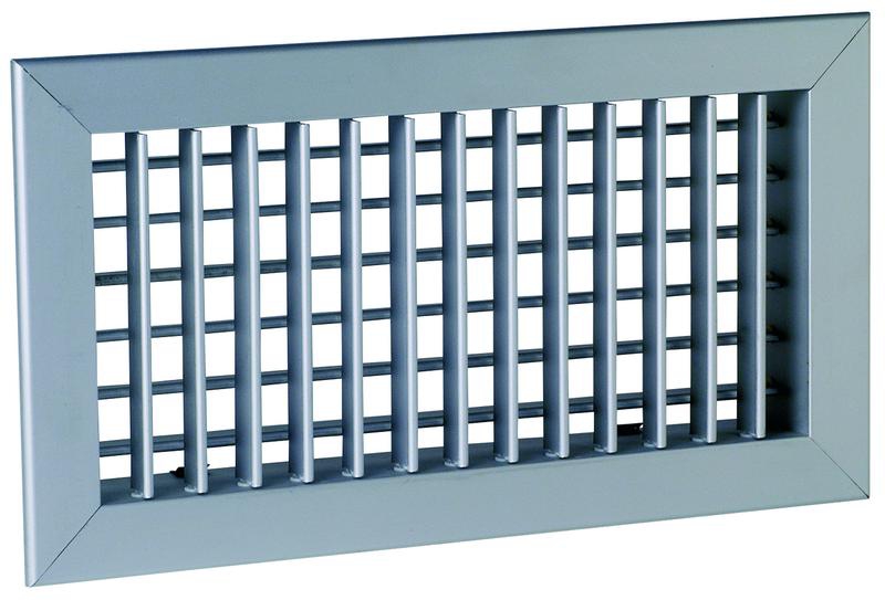 Grille acier double déflexion SC 102 D F3 Aldes