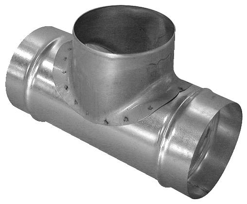 Te 90 equerre alu D125