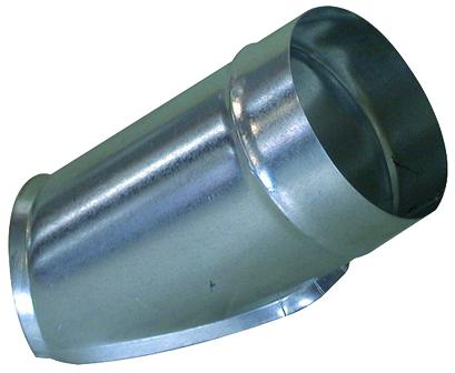 Piquage oblique circulaire pour conduit POC galvanisé 45° Aldes