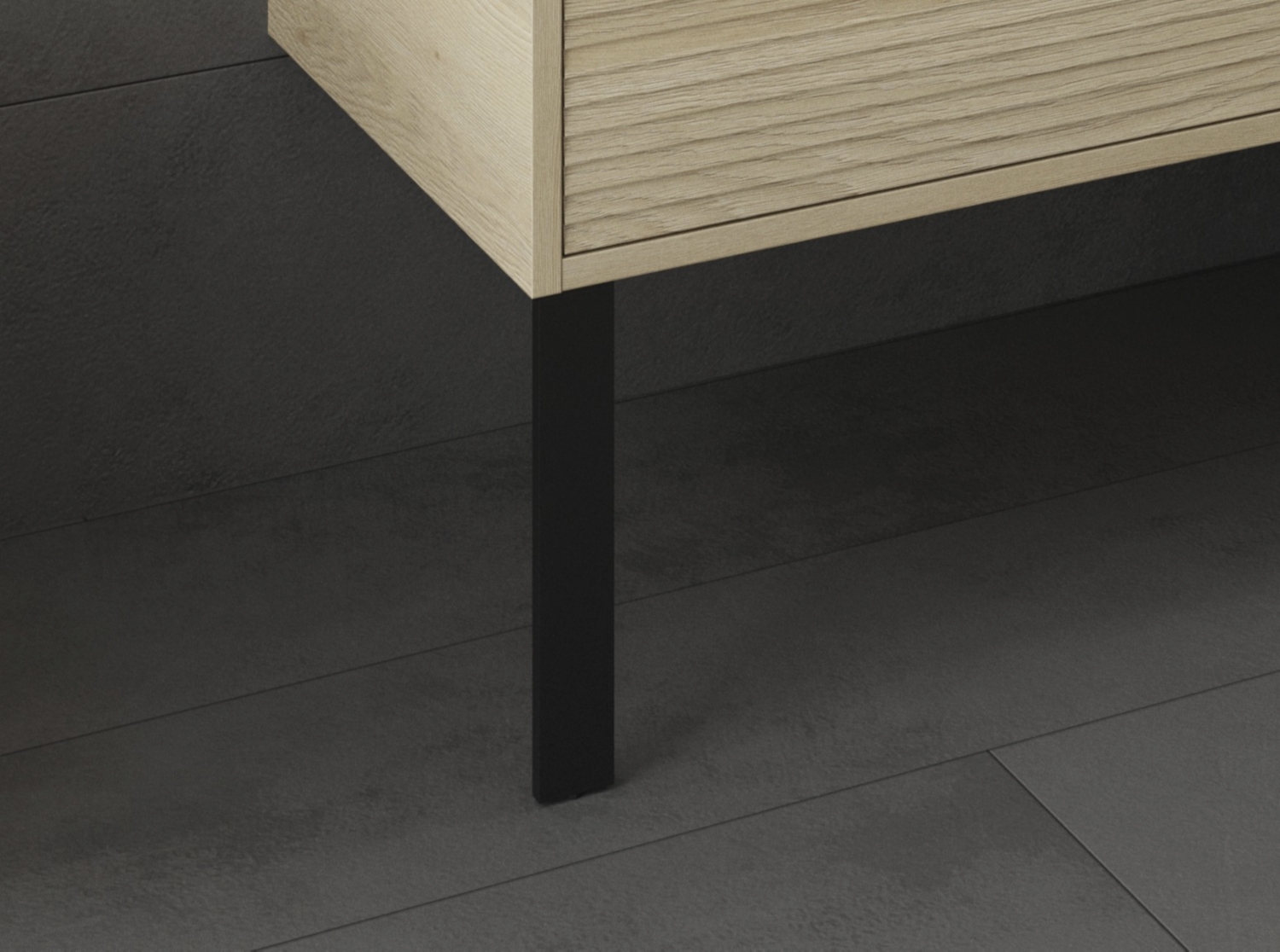 Lot de 2 pieds Oslo H. 26 cm Aquance
