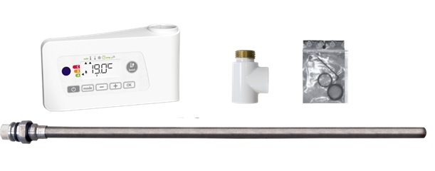 Kit résistance mixte digitale pour sèche-serviettes eau chaude Aquance