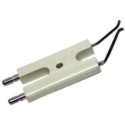 Electrode d'allumage C14A C54 bloc blanc Cuenod