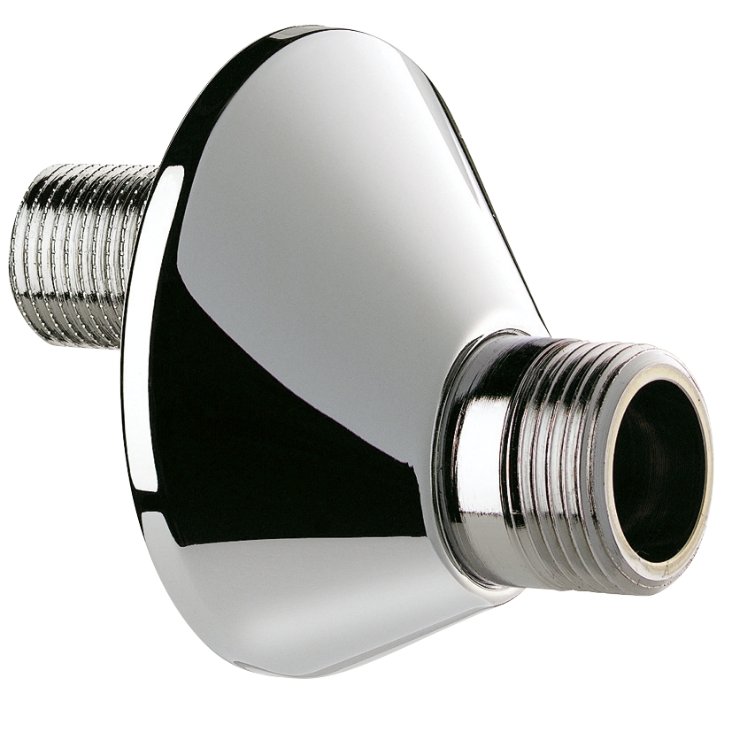 Raccord décalé de 21 mm sous rosace double mâle Delabie