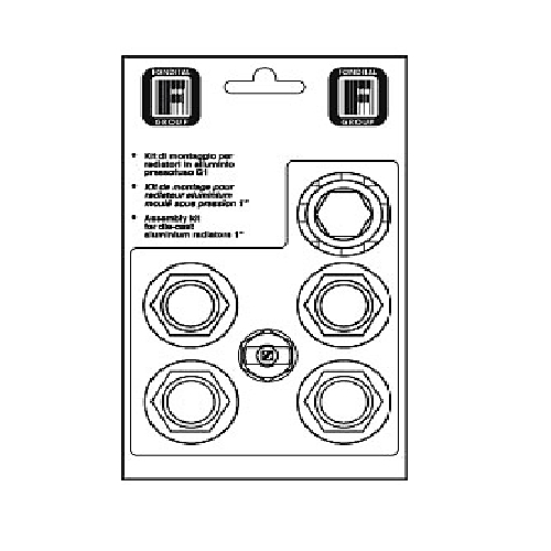 Kit de bouchonnage pour radiateur Fondital