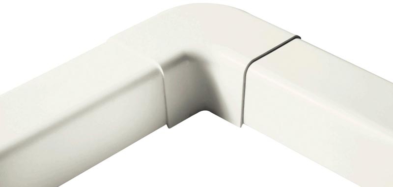  Angle plat 90° Artica crème 