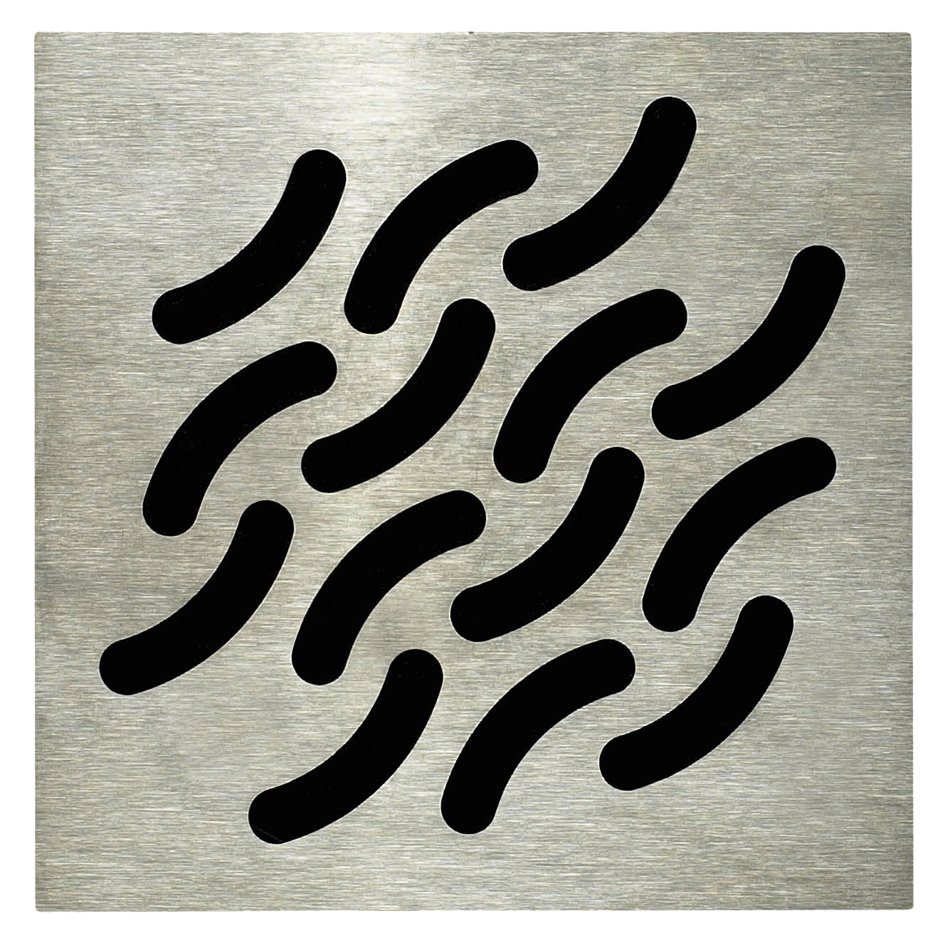 Grille carrée design Wave Lazer