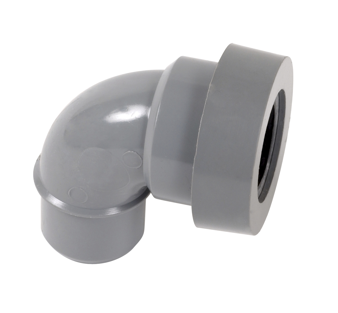 Coude 87°30 MF à joint pour appareil sanitaire PVC Nicoll