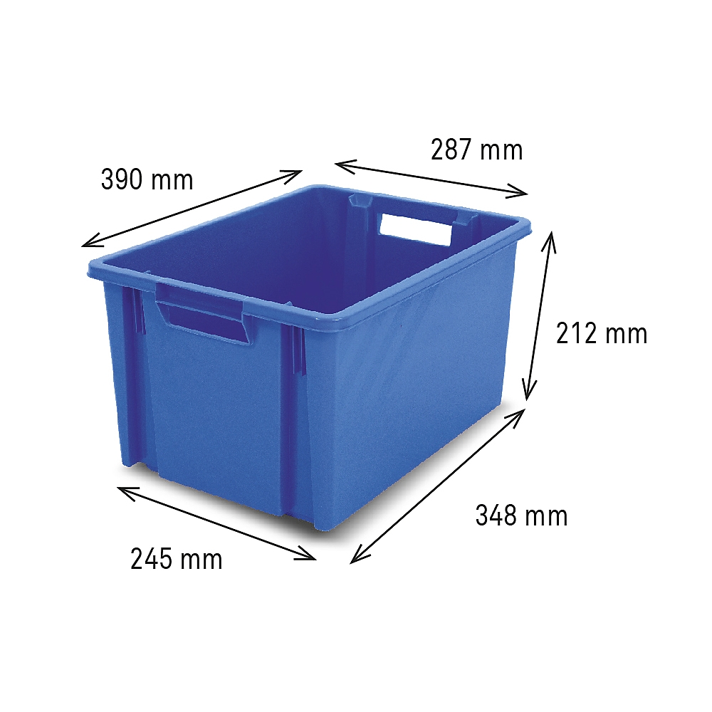 Bac gerbable et emboîtable 18 litres Novabac Novap