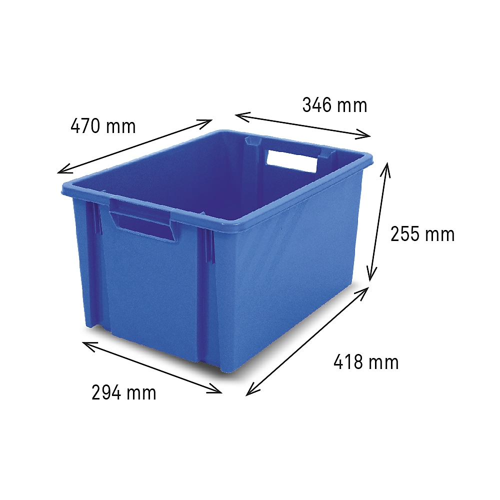 Bac gerbable et emboîtable Novabac 30 l Novap