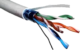 CABLE RESEAU F/UTP 4P CAT 6 250MHZ - La référence du chantier