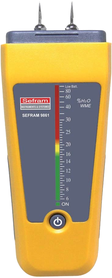 Humidimètre matériaux 9861 Sefram