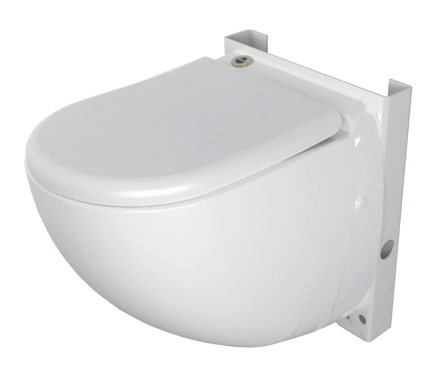 WC Broyeur suspendu Sanicompact Comfort C72LV SFA