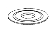 Clapet - Pour mécanisme Optima 49 et 50 34490507 Siamp