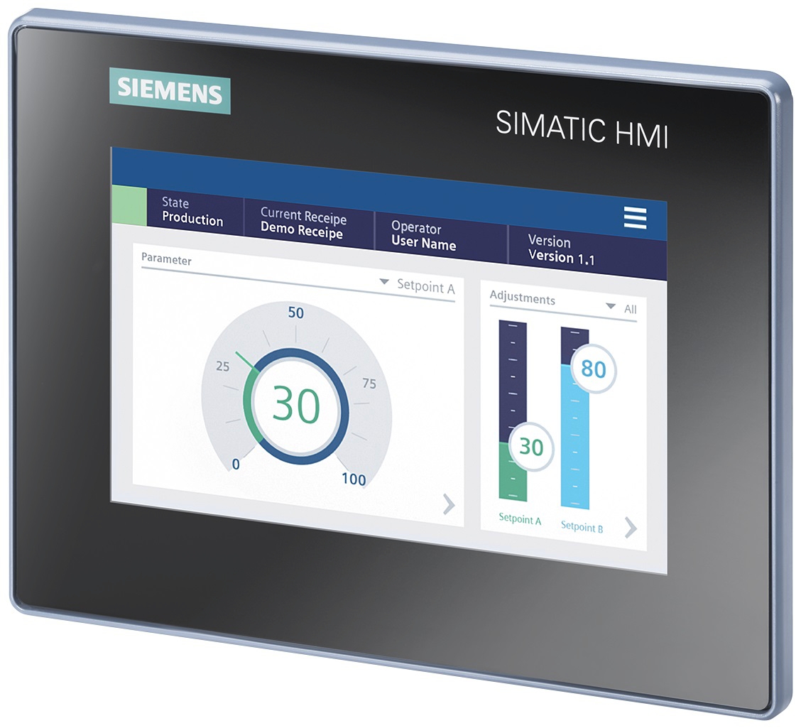 Ecran Unified Basic Panel Simatic HMI Siemens 