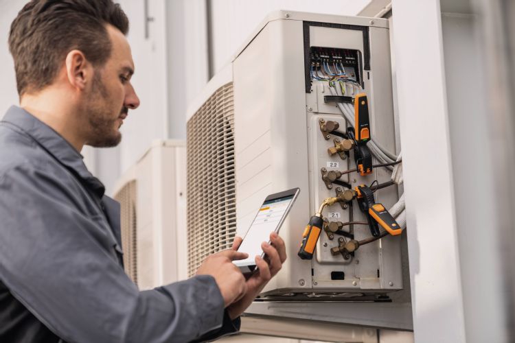 Manomètre haute pression à commande via Smartphone 549I Testo