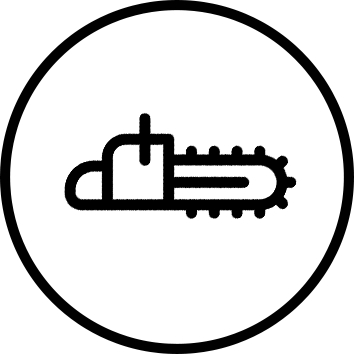 Pictogramme de la norme EN 11393-4 (gants de protection contre les scies à chaîne)