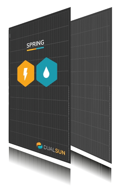 panneau photovoltaïque DualSun hybride