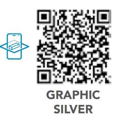 Climatisation unité intérieure murale Takao Line - Silver - R32 Atlantic-qr-code-vr