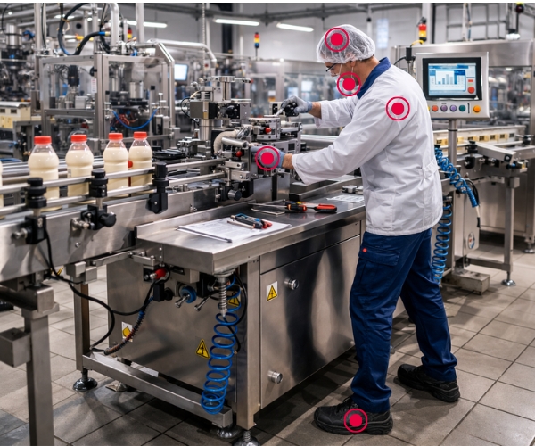 Visuel Changement de format / réglage machine