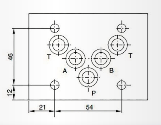 Distributeur hydraulique 4/2 bistable CETOP 5/NG10 Parker