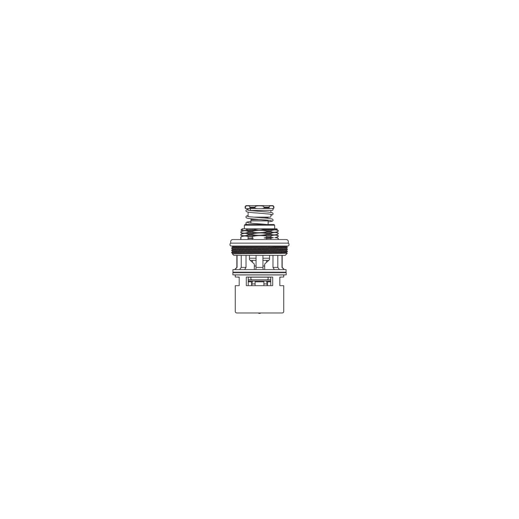 Cartouche complète - Pour WC Tempochasse 743605 Delabie
