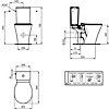 Pack WC Connect Air Cube E142301 Ideal Standard