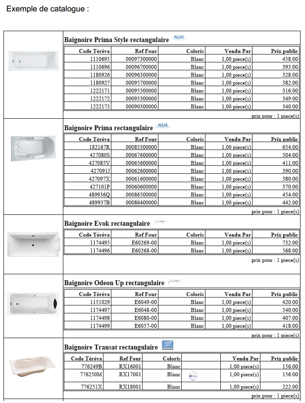 catalogue