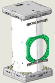 Trépied quadripode universel hauteur 630mm - pour chauffe eau